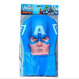 Marvel Avengers Captain America Costume Partysuit Mask